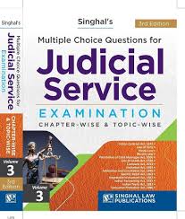 Multiple Choice Questions for Judicial Service Examination Volume 3 (Chapter Wise & Topic Wise)